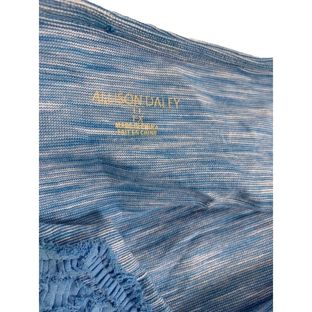 Allison Daley Women's Light Blue Top - Picture 3 of 6